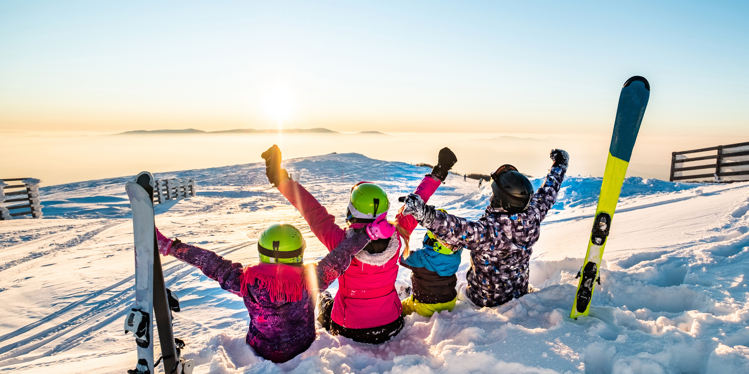 Photo personnes dans la neige